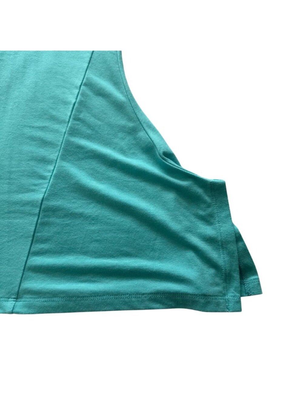 Logo Lounge Turquoise Sleeveless Asymetric Tunic Tank With Pocket US XL - Picture 13 of 13